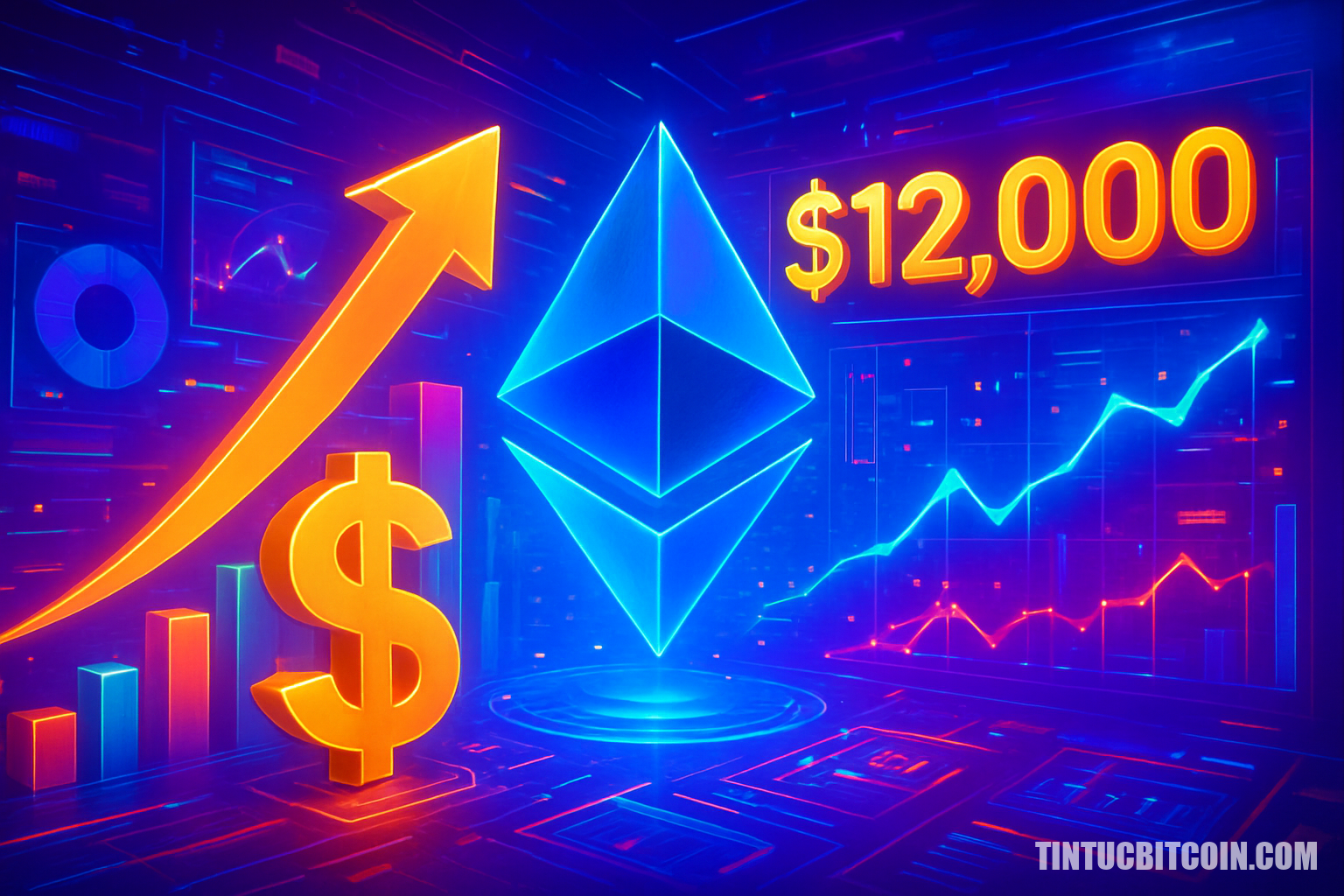 BMNR dự báo Ethereum từ 3.500 lên 12.000 USD: vì sao hợp lý?