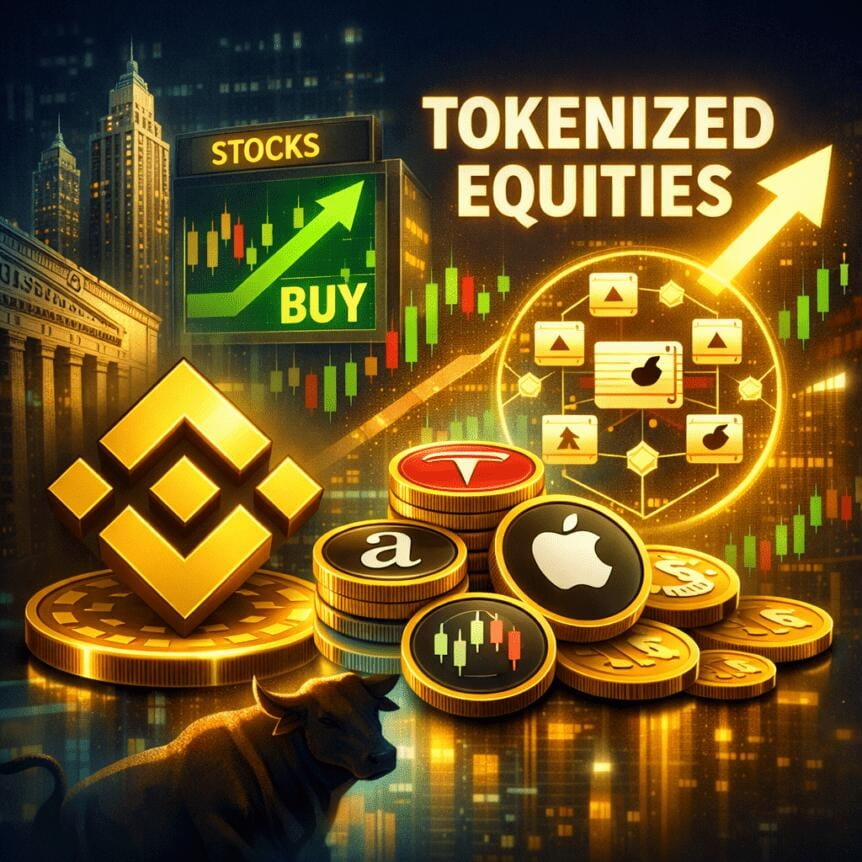 Binance Teases Tokenized Equities After Five Years