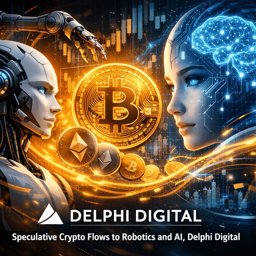 Speculative Crypto Flows To Robotics And Ai, Delphi Digital