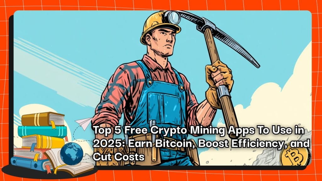 Top 5 Free Crypto Mining Apps To Use in 2025 Earn Bitcoin, Boost Efficiency, and Cut Costs