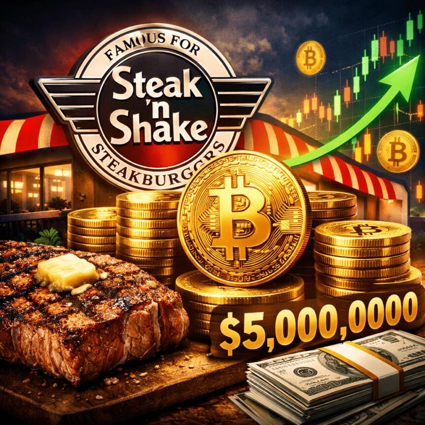 Steak 'n Shake Bolsters Its Strategic Bitcoin Reserve With $5m