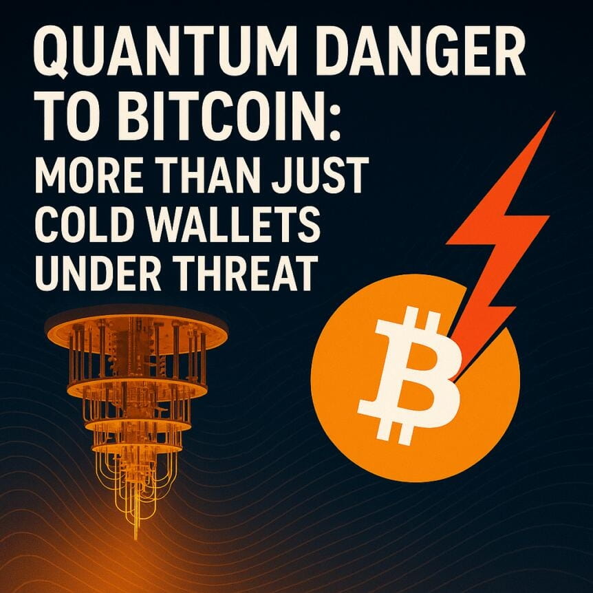 Quantum Danger To Bitcoin: More Than Just Cold Wallets Under Threat