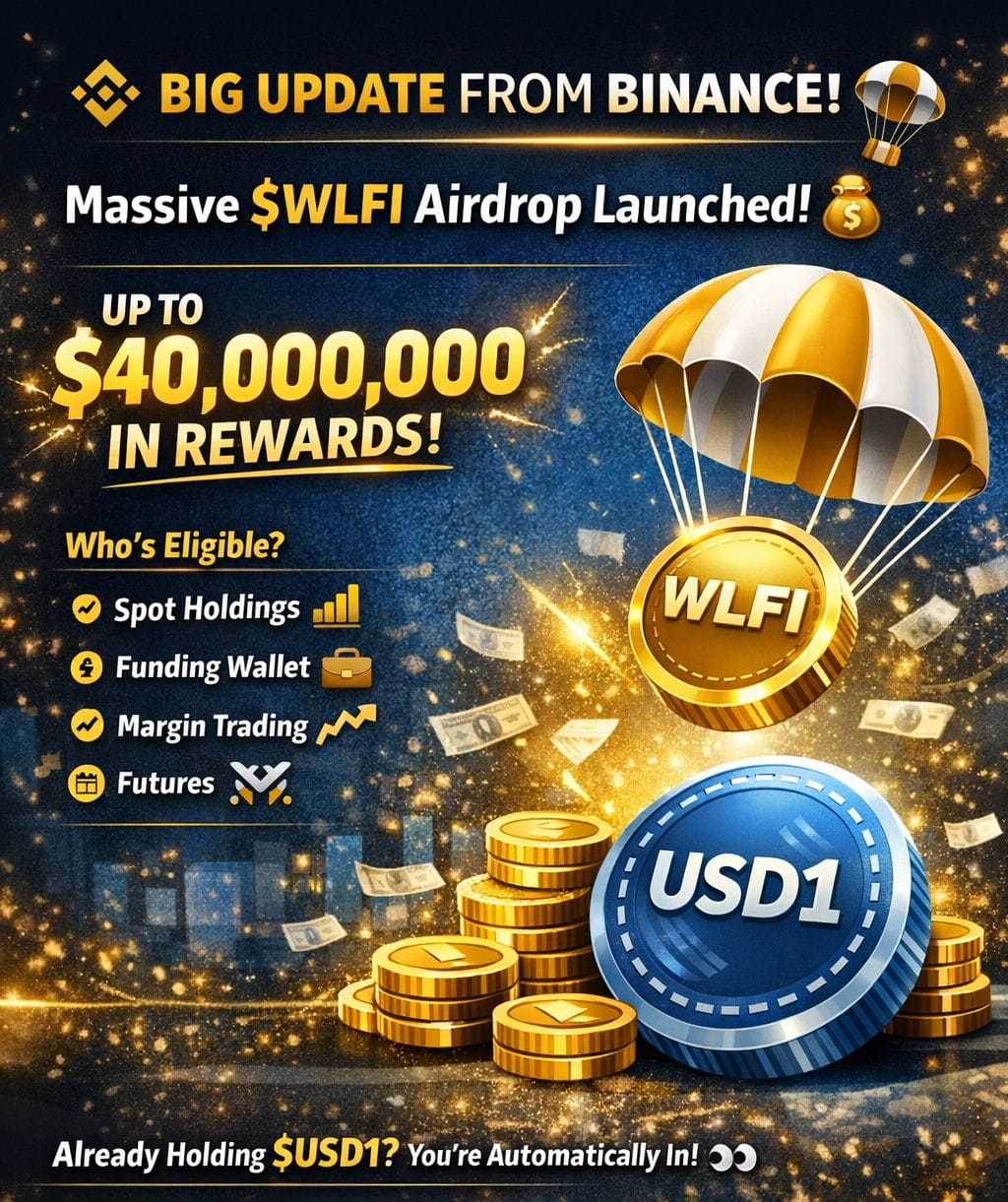 Binance has officially launched a huge $WLFI airdrop campaig | zaifii143_io  on Binance Square