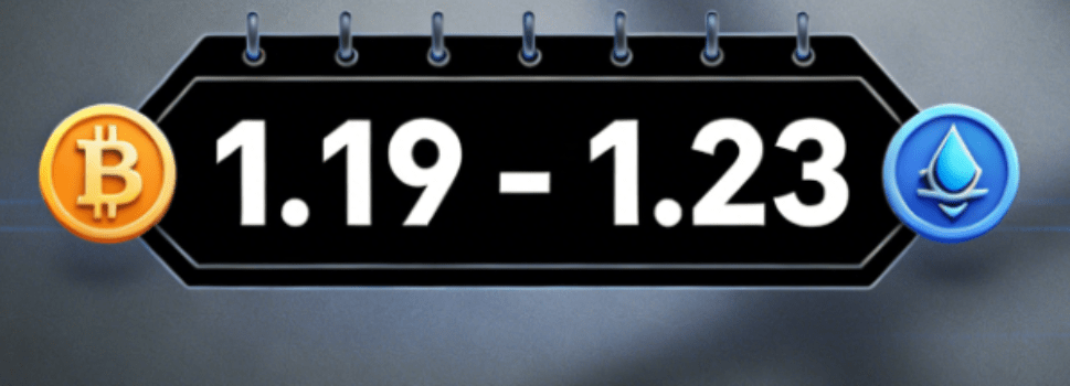 加密 & 宏观一周大事件前瞻（1.19-1.23）_aicoin_图1