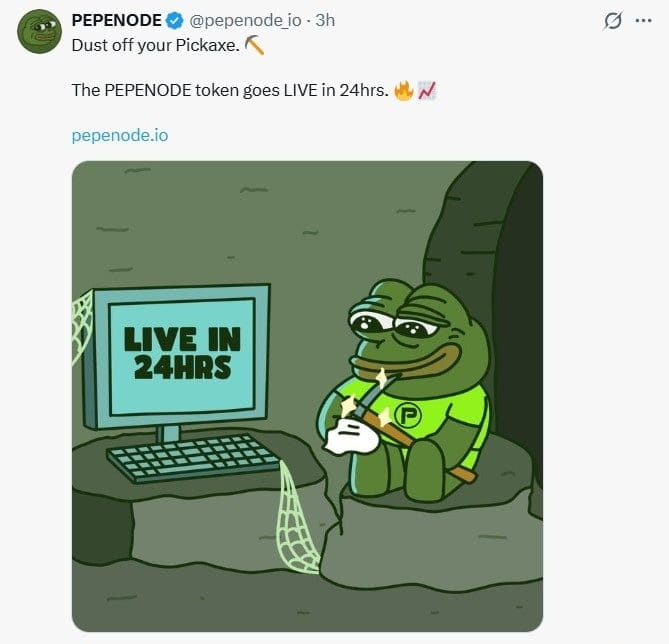 Pepenode ICO Ends in Hours