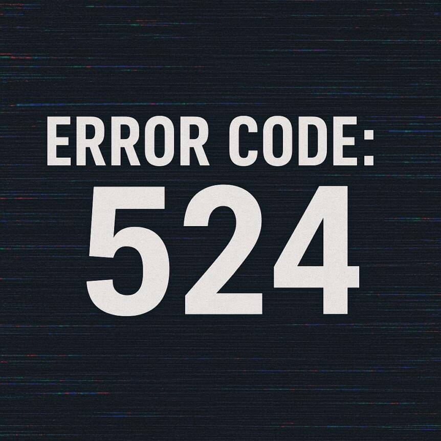 Error Code: 524