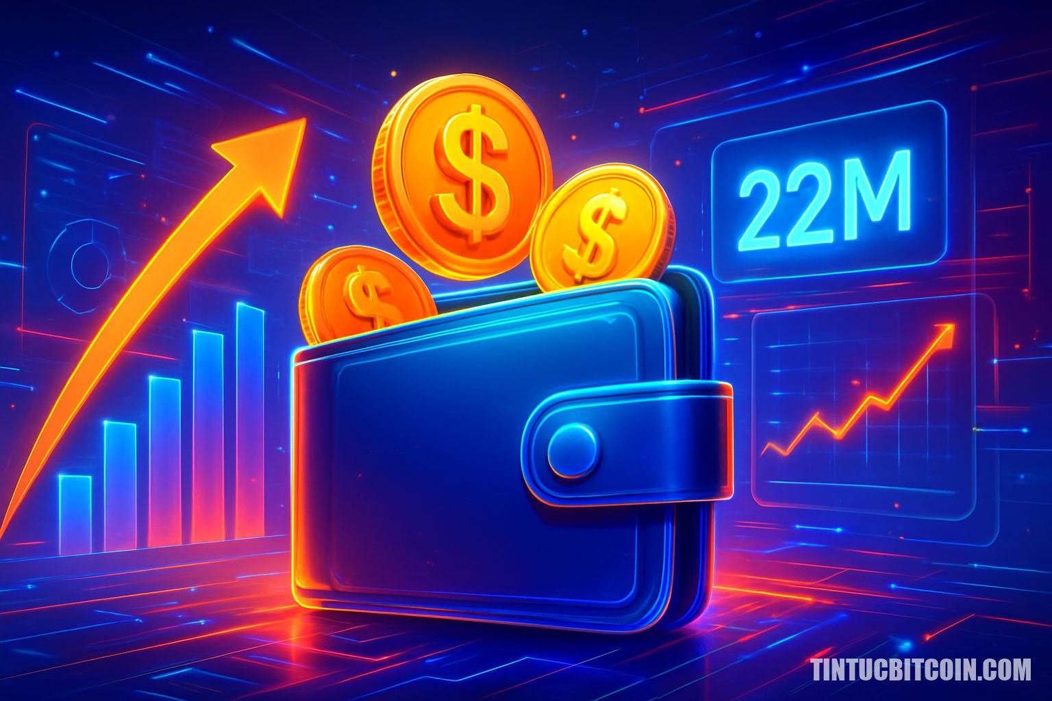 Ví đội ngũ TRUMP chuyển 22 triệu USD, sắp xả hàng?