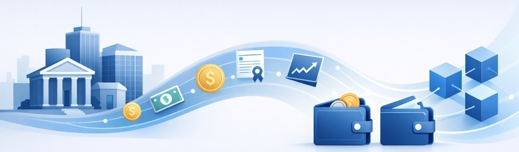 Franklin Templeton envisions a future where digital wallets hold tokenized assets instead of traditional bank accounts.