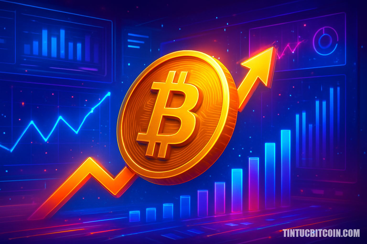 Bitcoin biến động cao nhất từ 2022, mốc 65.000 USD có giữ?