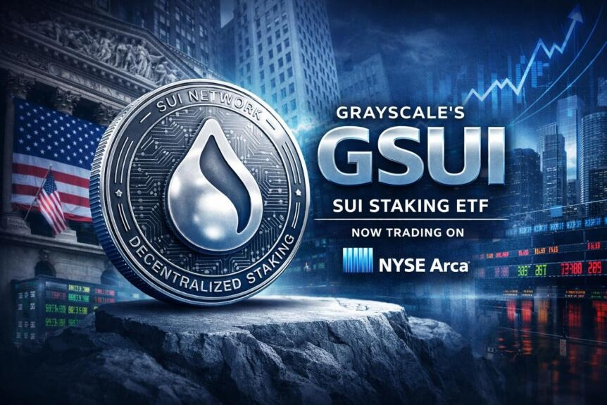 Grayscale’s Gsui Sui Staking Etf Begins Trading On Nyse Arca