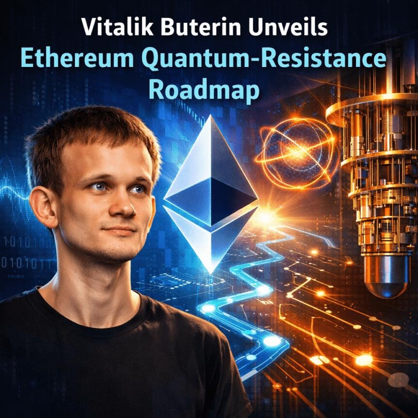 Vitalik Buterin Unveils Ethereum Quantum-Resistance Roadmap