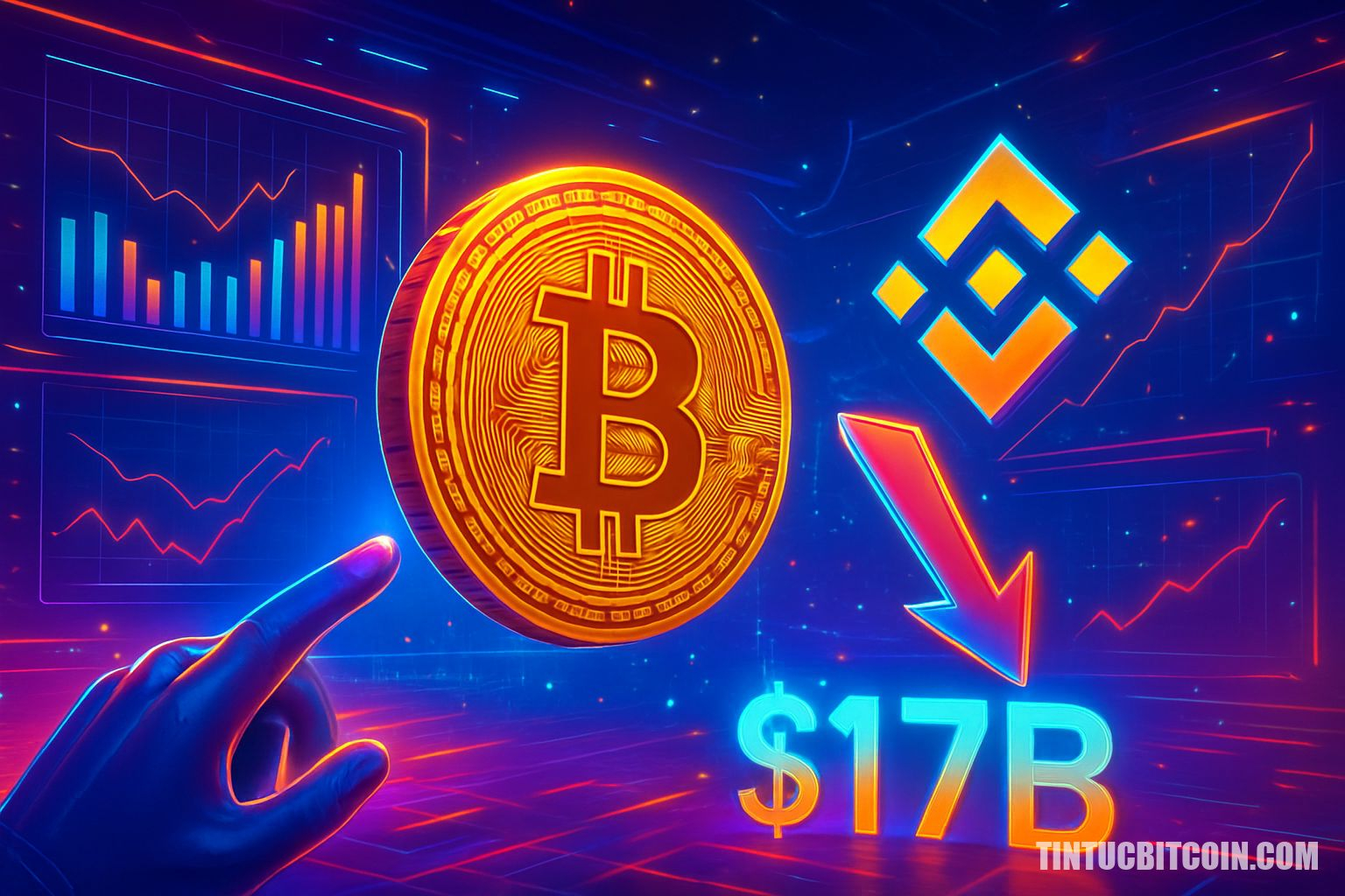 17 tỷ USD Bitcoin rút khỏi Binance, BTC sắp biến động mạnh?