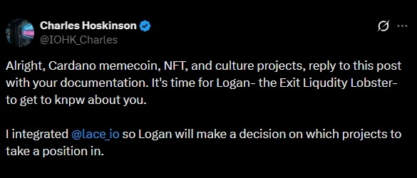 logan cardano ada hoskinson