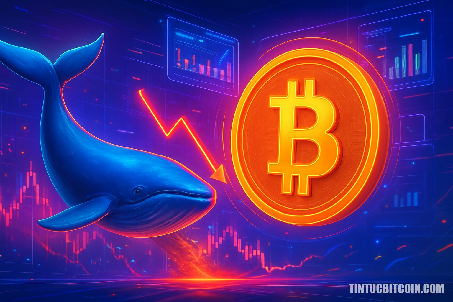 Cá voi bán ra, Bitcoin bước vào giai đoạn reset khi đòn bẩy bị xả