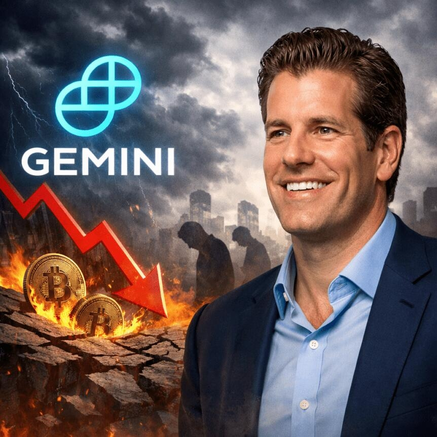 Tyler Winklevoss Upbeat Despite Brutal Gemini Sentiment Deepening