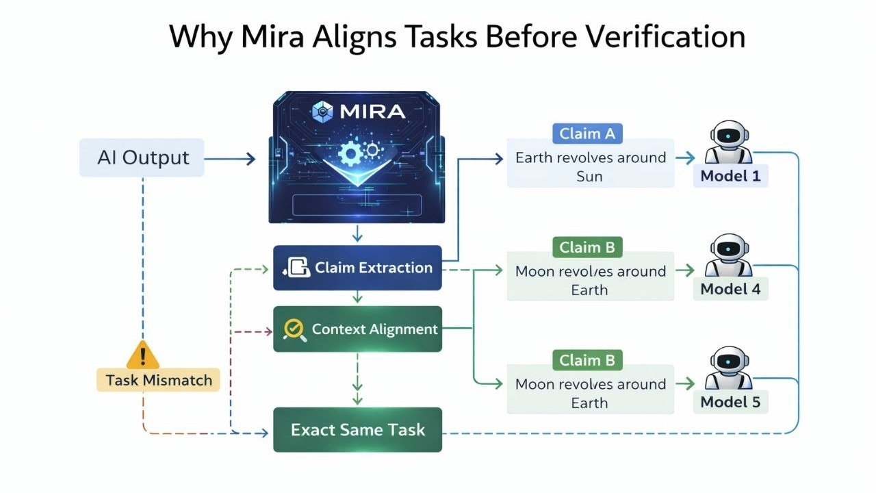 Why Mira Aligns Tasks Before Verification | A L I M A on Binance Square
