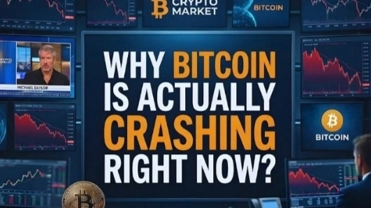 📊Why Bitcoin is actually falling right now (the real reason) The truth ...