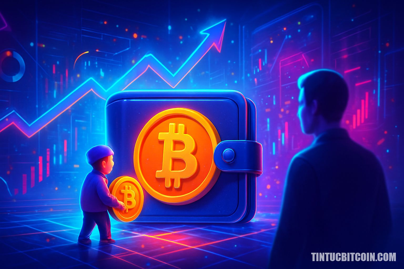 Ví Bitcoin nhỏ mua đáy, nhà đầu tư trung bình vẫn vắng bóng