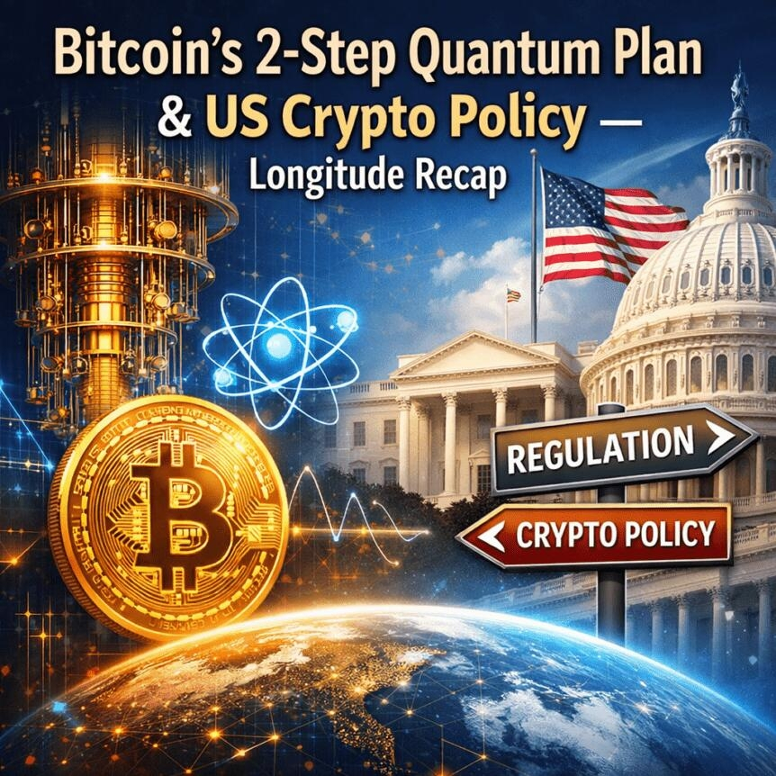 Bitcoin's 2-Step Quantum Plan & Us Crypto Policy — Longitude Recap