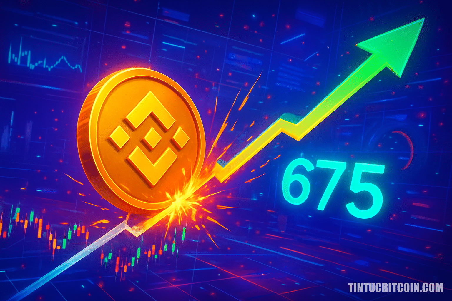 BNB phá vỡ đường xu hướng từ 2023, phe mua giữ được 675 USD?