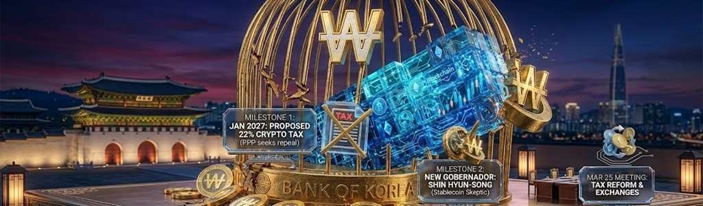 South Korea sets its sights on the problematic crypto tax.