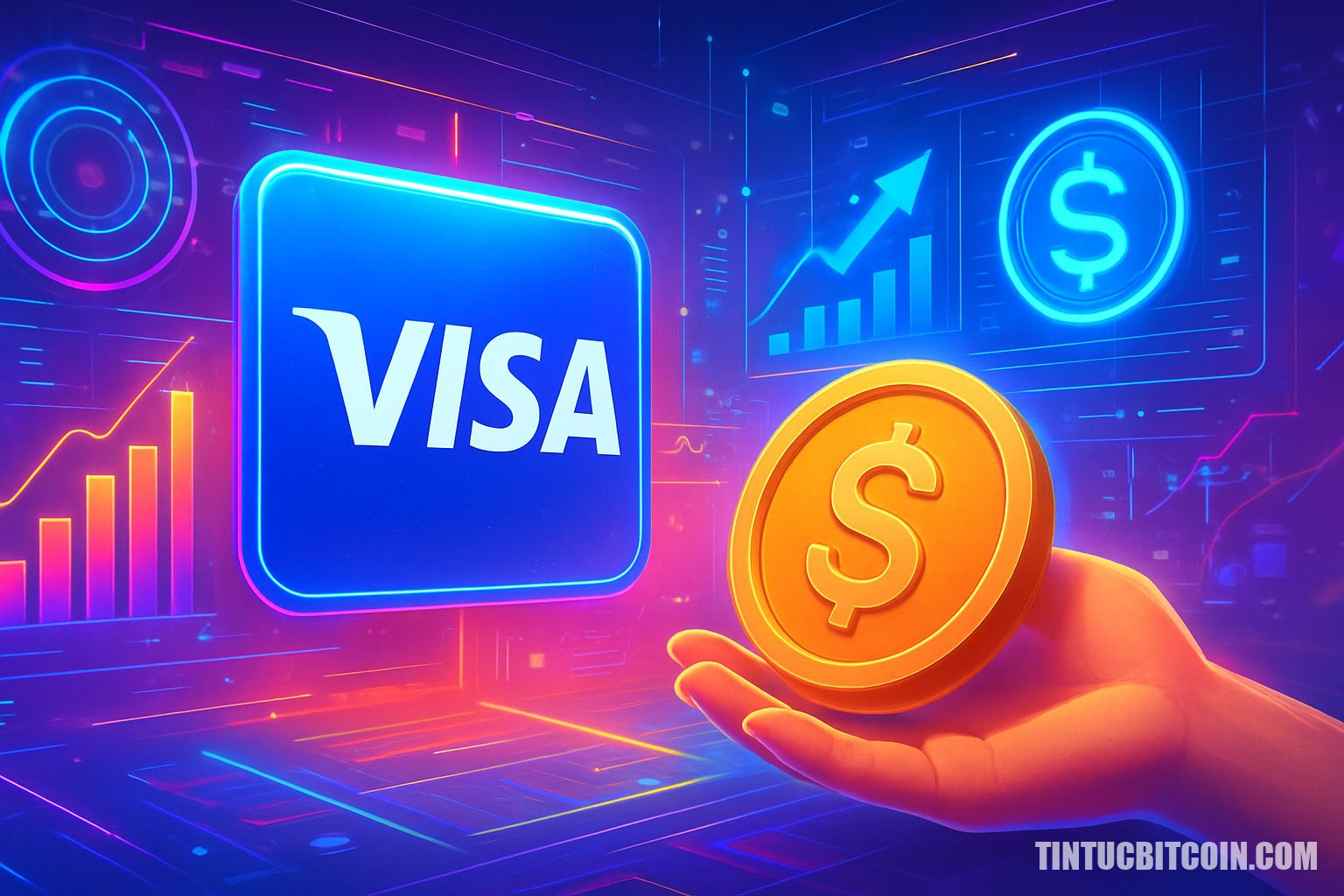 Visa mở rộng thí điểm thanh toán stablecoin cho giao dịch bù trừ