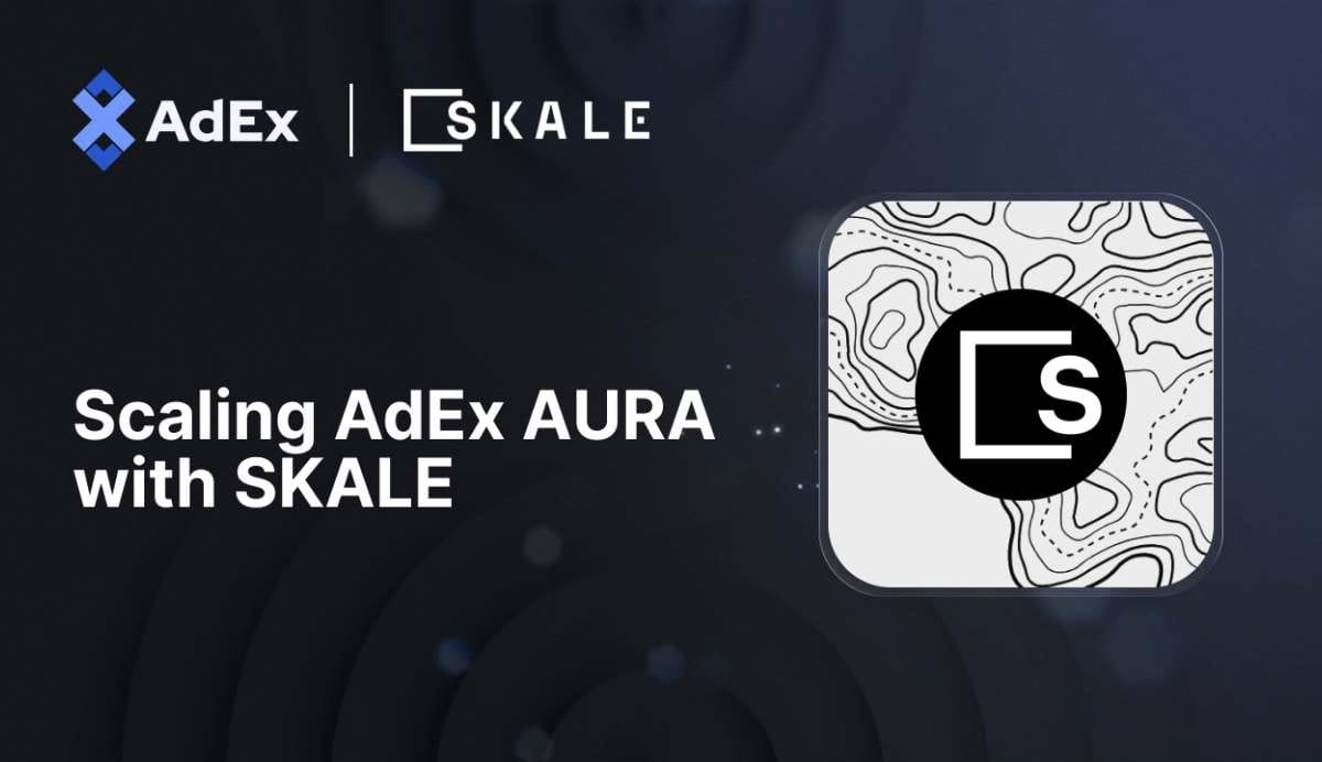 Scaling AdEx AURA with SKALE