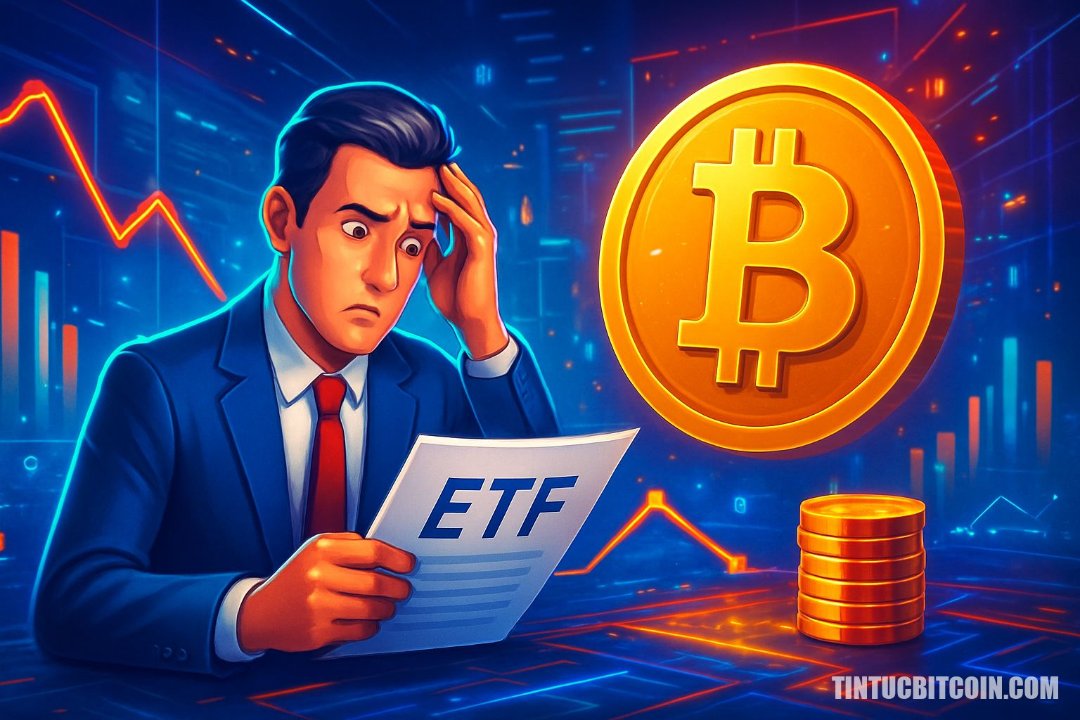 Nhà đầu tư Bitcoin ETF vẫn lỗ dù BTC đi ngang, dòng tiền ổn định