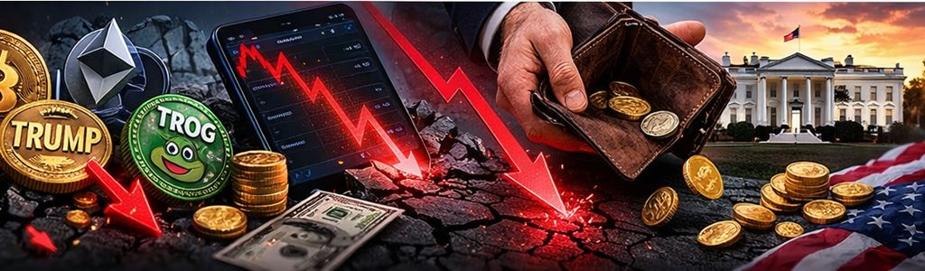 Donald Trump’s crypto portfolio has fallen more than 90% since January 20, 2025