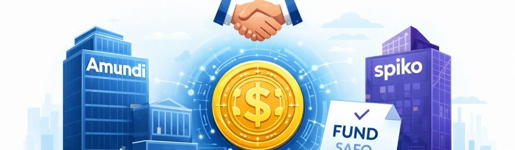 Amundi launched SAFO with Spiko and $100 million in committed AUM, signaling that regulated institutional tokenization in Europe is moving into execution now decisively.