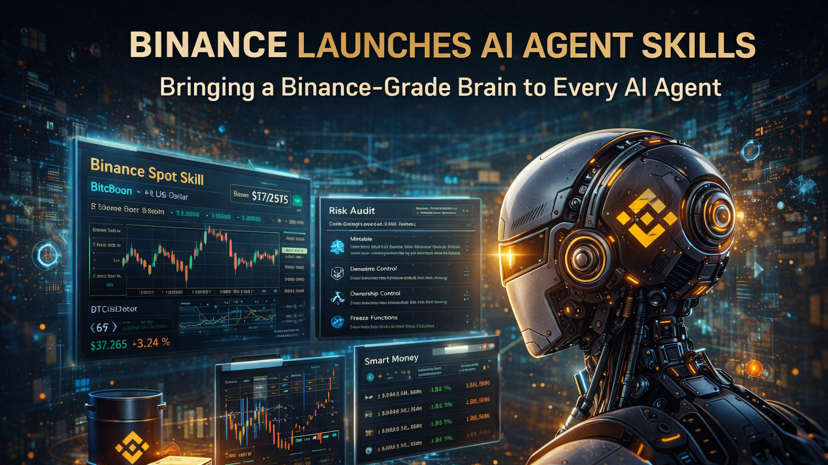 Binance Launches AI Agent Skills — Bringing a Binance-Grade Brain to ...