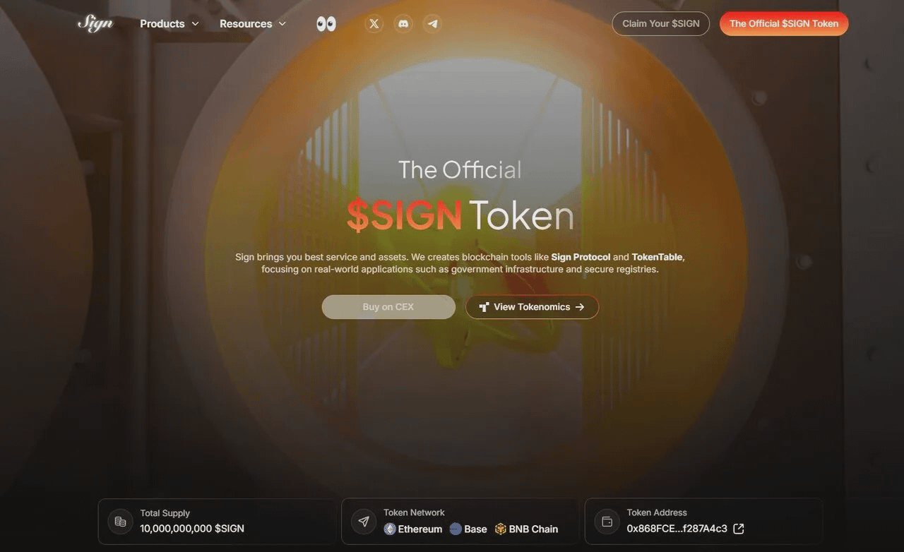 Trang web chính thức của SIGN