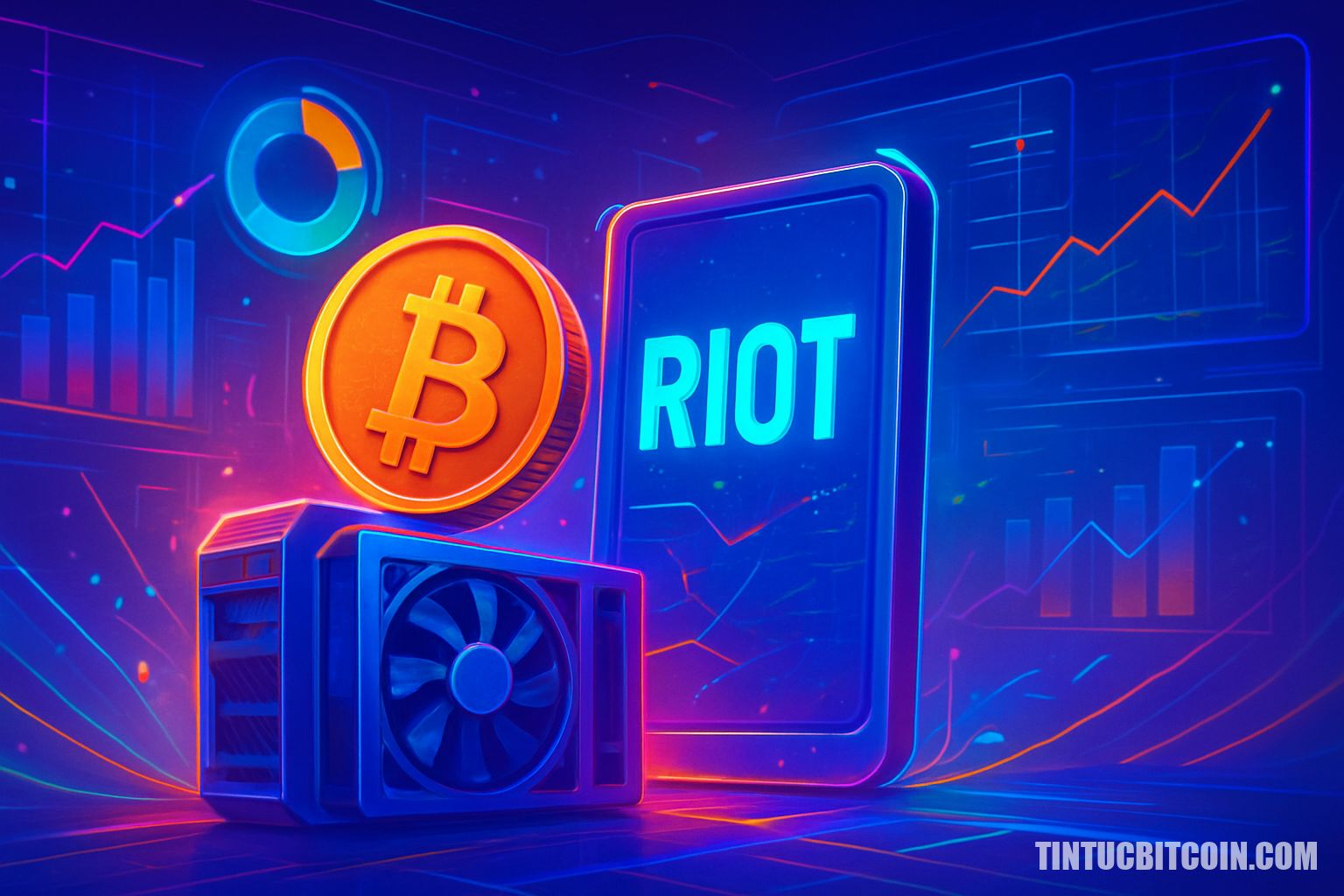 Riot đào 5.686 BTC, doanh thu 647 triệu USD năm 2025 nhưng cổ phiếu ít biến động