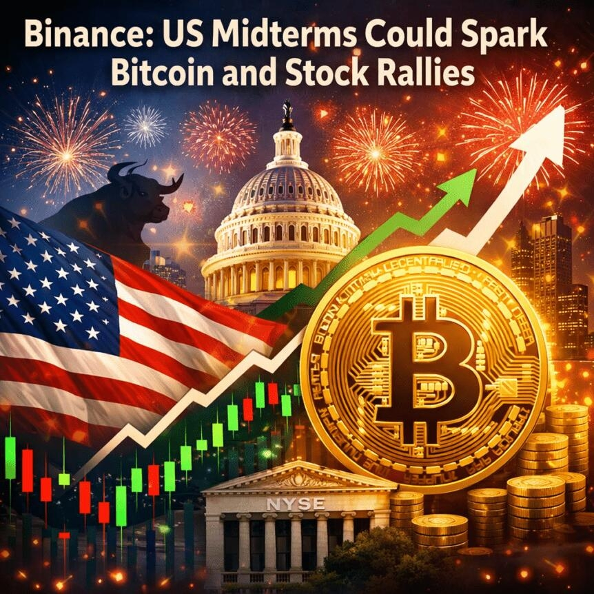 Binance: Us Midterms Could Spark Bitcoin And Stock Rallies
