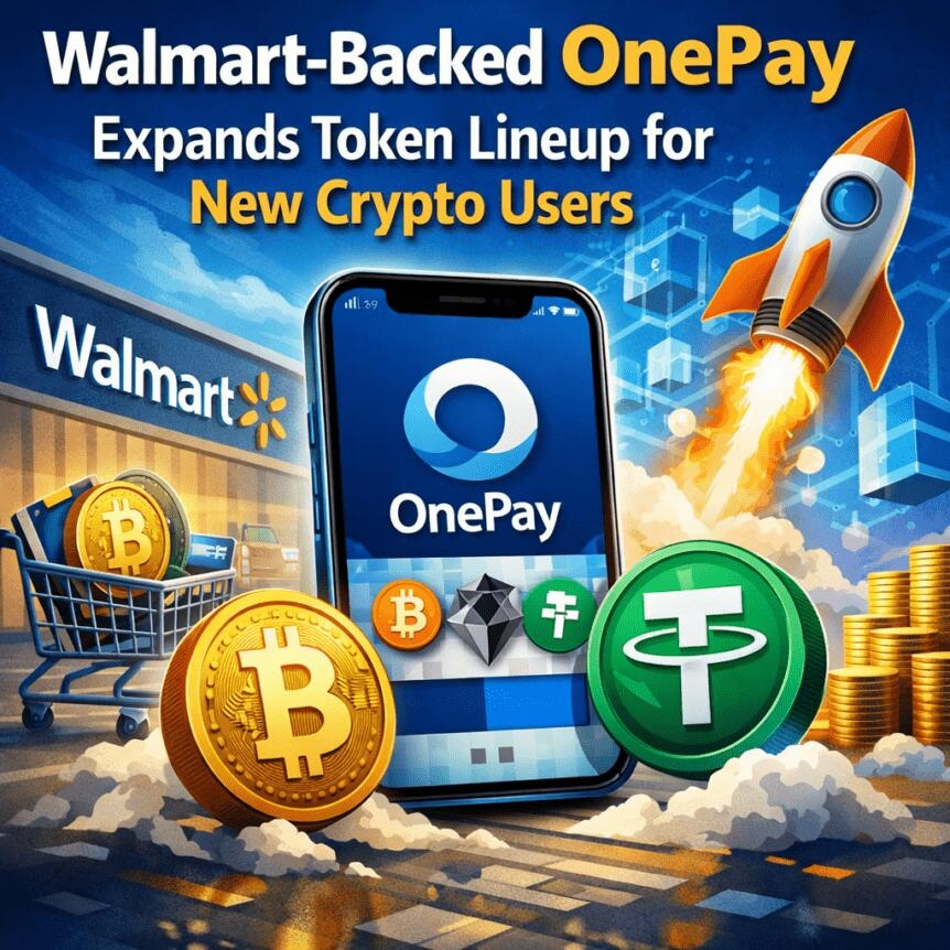Walmart-Backed Onepay Expands Token Lineup For New Crypto Users