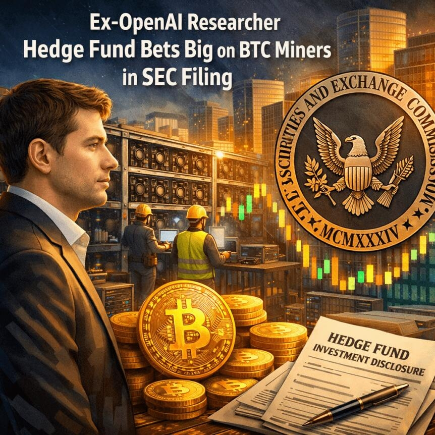 Ex-Openai Researcher Hedge Fund Bets Big On Btc Miners In Sec Filing