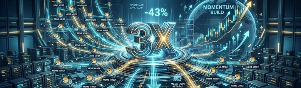 Dogecoin Mining Network Accelerates 3x