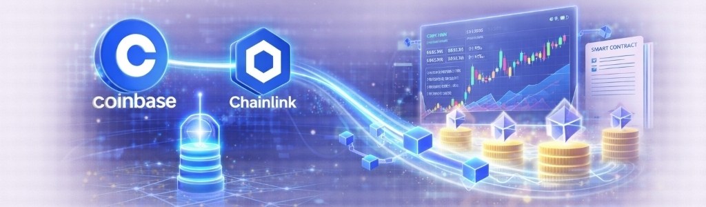 Coinbase is publishing premium exchange data onchain through Chainlink DataLink, bringing order books, spot prices, and derivatives benchmarks into blockchain-based applications for developers.