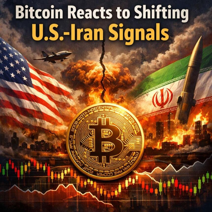 Bitcoin Reacts To Shifting U S Iran Signals