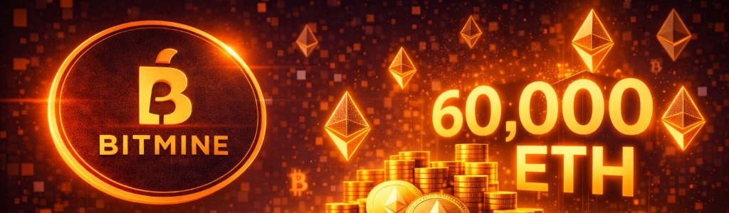 BitMine bought another 60,999 ETH worth nearly $140 million, lifting total holdings to 4,595,562 ETH valued at more than $10 billion today overall.