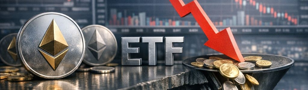 Ethereum ETFs Extend Multi‑Week Outflows