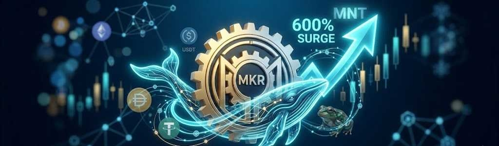 Mantle leads the surge in whale transactions with a 600% increase