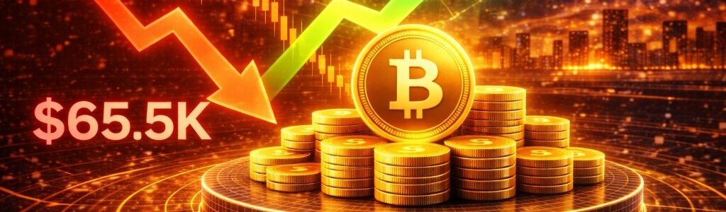 Bitcoin rebounded from $65,500 on Monday morning to touch $71,000, returning above a key level after a bruising weekend slide and renewed market anxiety.