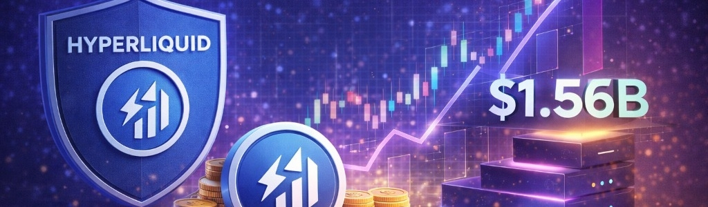 HYPE open interest climbed to $1.56 billion in 24 hours, with 43.35 million tokens committed to futures as traders positioned for a possible recovery.