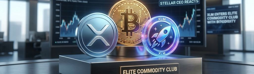 The XLM token achieves digital commodity status alongside Bitcoin and XRP