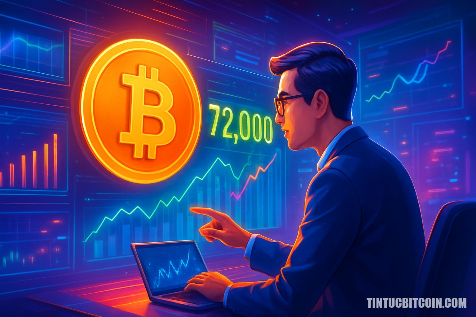 Nhà đầu tư theo dõi phái sinh Bitcoin: 72.000 USD có khả thi?