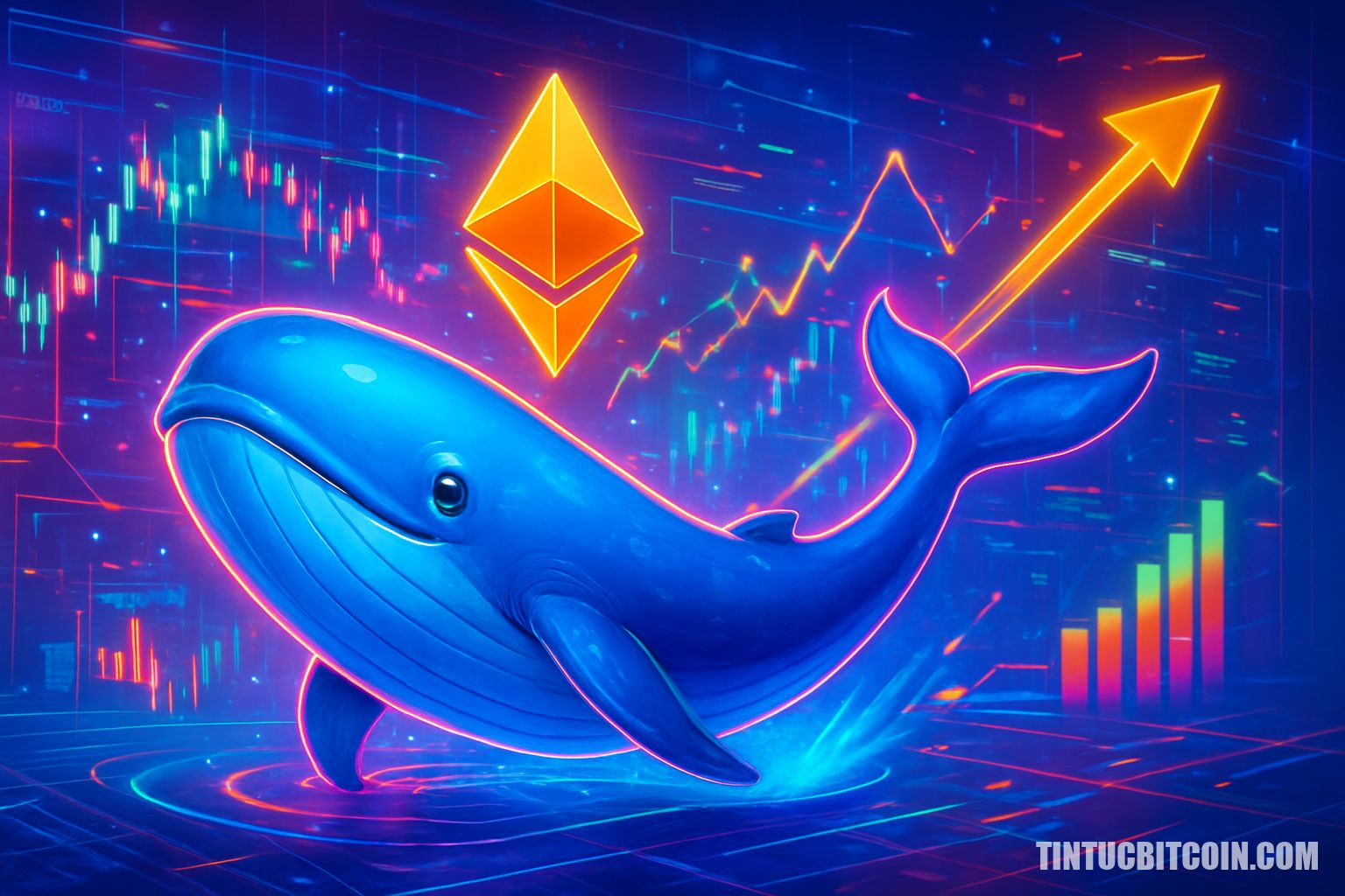 Cá voi Ethereum giao dịch sôi động, báo hiệu cú tăng lớn?