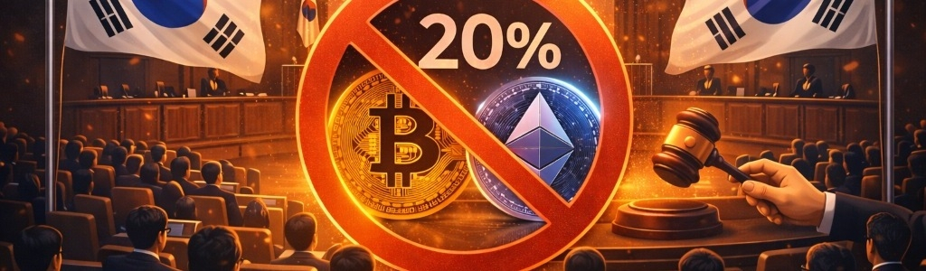 South Korea’s regulators and lawmakers agreed to cap major shareholders of crypto exchanges at 20%, with FSC-defined exceptions up to 34%.