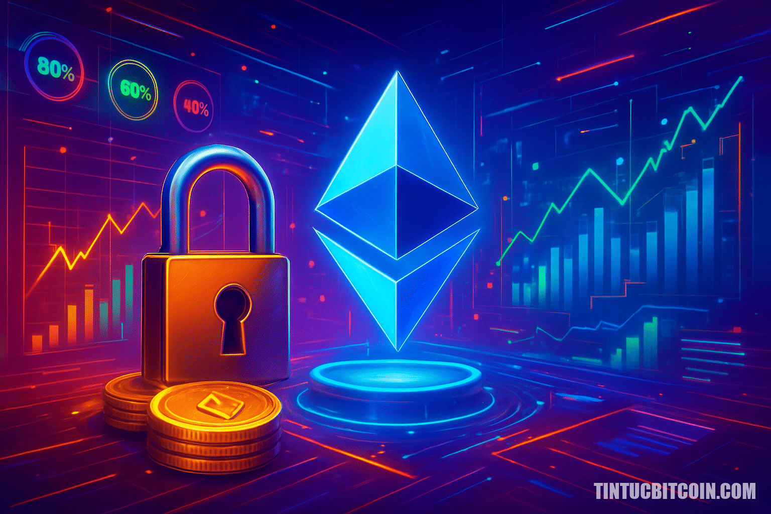Ethereum Foundation khóa 46 triệu USD ETH, thị trường vẫn im ắng
