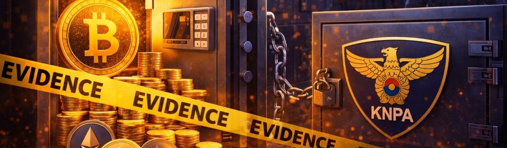 South Korea’s National Police Agency drafted new guidelines for seized crypto, covering privacy coins, software wallets, wallet addresses and private keys at each seizure stage.